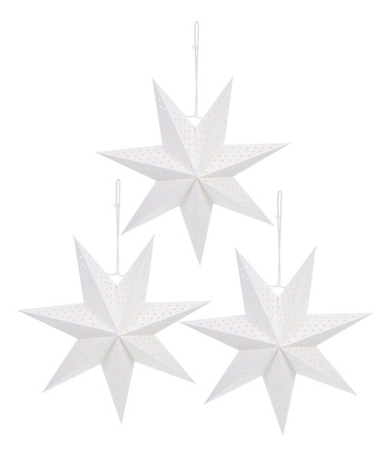 Lámpara Navideña En Forma De Estrella, Pantalla De Origami