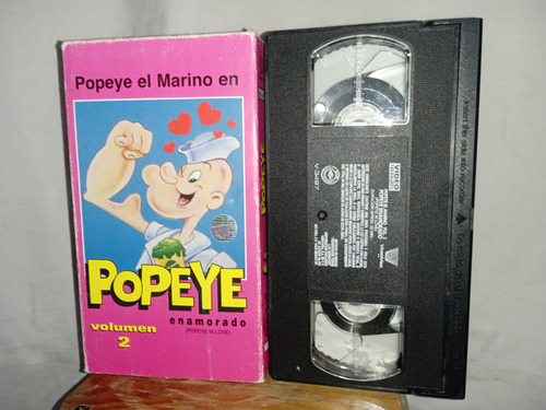 Película Vhs Popeye El Marino En Español Latino (Usado)
