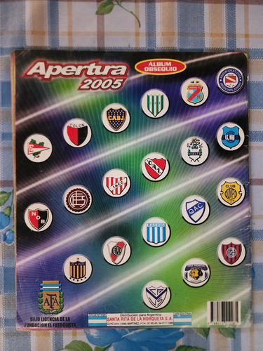 Album De Figuritas Torneo Apertura 2005 - Buen Estado (Usado)