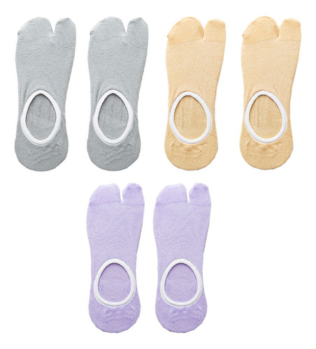 3 Pares De Calcetines De Verano Para Niñas, Transpirables, D
