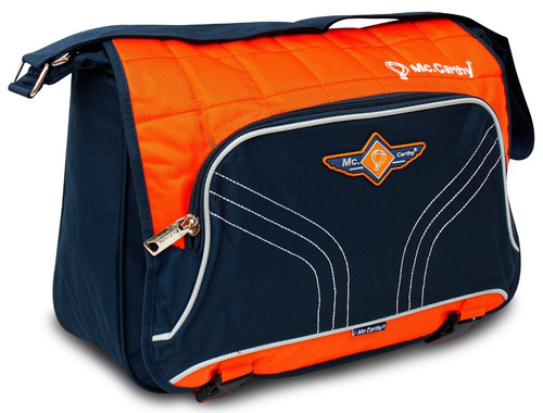 Portafolio Para Laptop Mc.carthy Mod. Mc-7 (azul/naranja)