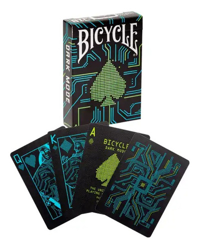 Naipes Bicycle Creatives  Dark  Mode Cartas Poker / Uss