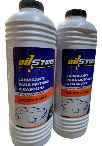 Aceite 25w - 60 Para Motores A Gasolina Marca Oilstone