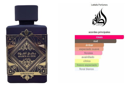 Combo Perfume Arabe Lattafa Amethyst + Ana Abidedh Rouge
