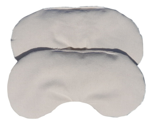 Imagen 2 de 2 de Almohadillas Antifaz Semillas Tela Tussor, Box Regalo X 20u