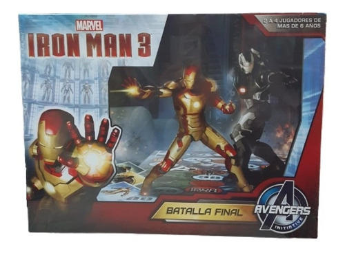 Batalla Final - Iron Man 3 - Juego De Mesa - Toyco