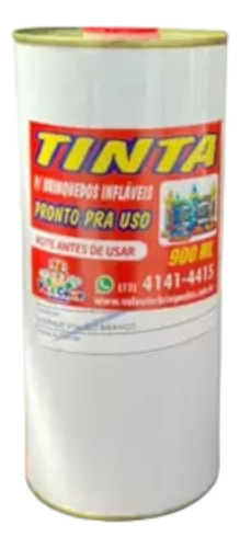 Tinta P/banner Lona Kp Pintar Escrever Lata C/900ml Kit C/4