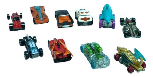 10 Carrinhos Miniatura Hotwheels Malaysia Mattel Kit 1701-1 (Usado)