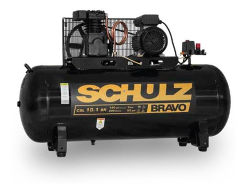 Compresor Aire Csl-10.1 2 Hp 200 Lts 9.7 Bar Bravo Schulz 