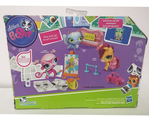 Littlest Pet Shop Mascotas Artistas Lps Original (Usado)