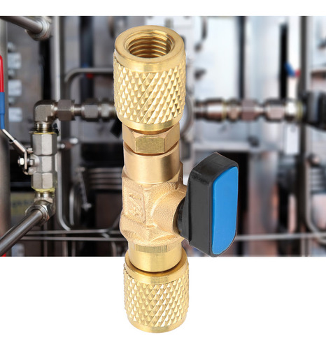 Práctico Adaptador De Válvula De Bola De Refrigeración De