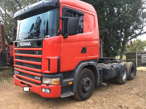 Imagem 1 de 13 de Scania R 124 400 6x4 Bug Leve Ano 2003 Unico Dono R$ 150.000