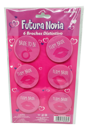 Broches Para Despedida De Soltera Festiboda