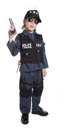 Disfraz Swat Niños - Set Policía Swat Deluxe.