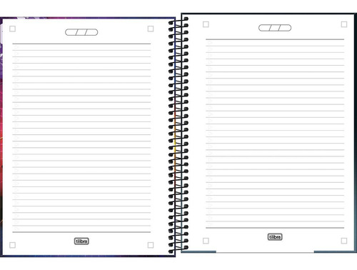 Caderno One Piece 10 Matérias Uni. Espiral Tilibra Capa 2
