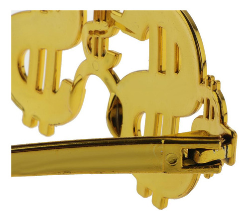 Z 2 Brillo De Dólar De Plástico 70s 80s Rapero Party Eyewear
