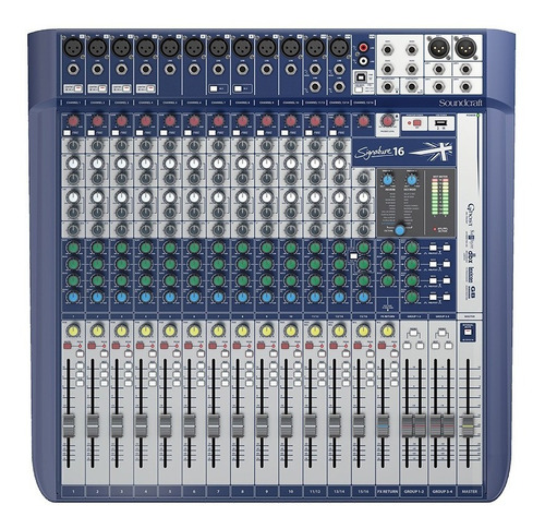 Mesa De Som Soundcraft Signature 16 | Usb | Original Harman