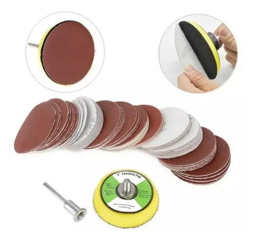 Kit De Lijado Para Mototool Taladro Rectificado 2 Pul 100 Pz