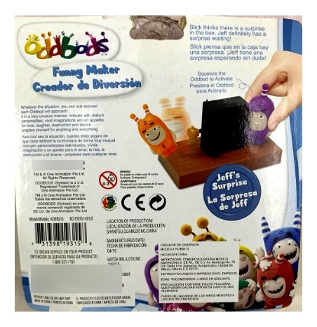 Figuras Oddbods 2 Pack (Usado)
