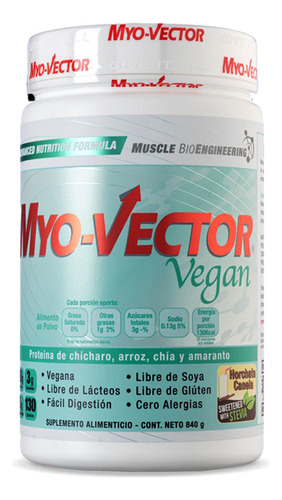 Myovector Vegan 840g Sabor Fresa