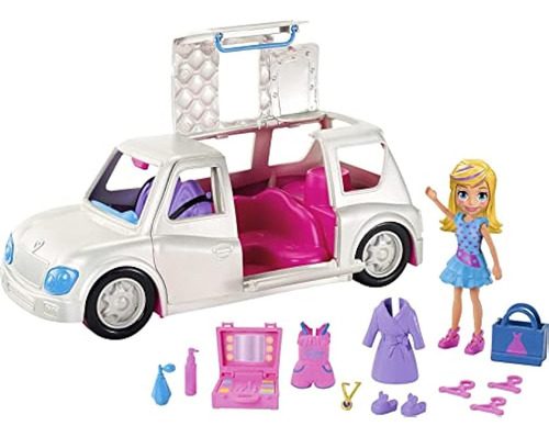 Limusina De Lujo Juguete Con Accesorios Polly Pocket ;o