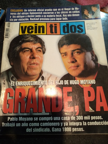 Revista Veintidos Mona Jimenez 27 4 2000 N94