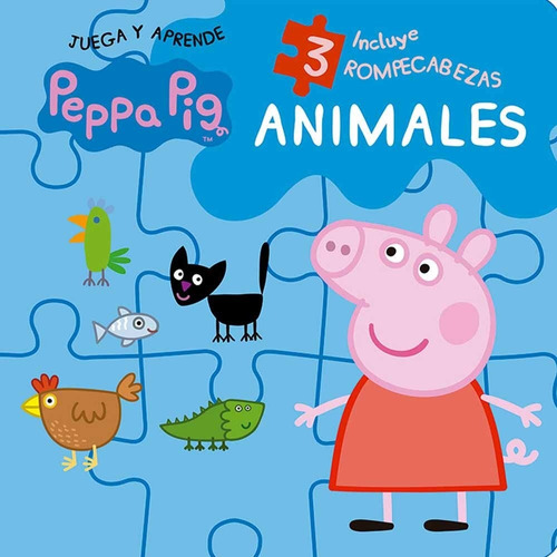 Peppa Pig Animales - Libro Con Rompecabezas - Peppa Pig