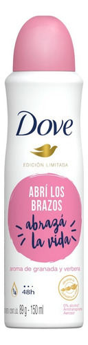 Antitranspirante en aerosol Dove Granada y Verbena 150 ml