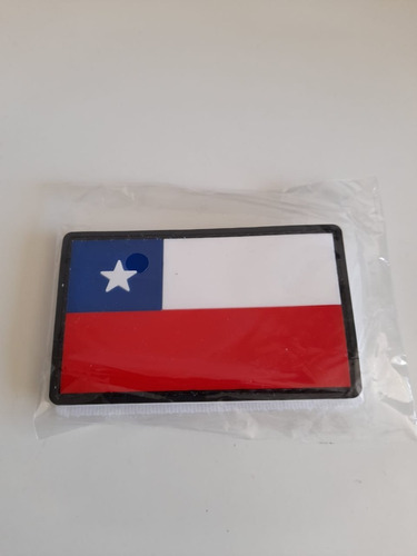 Parche Pvc - Bandera Chilena 