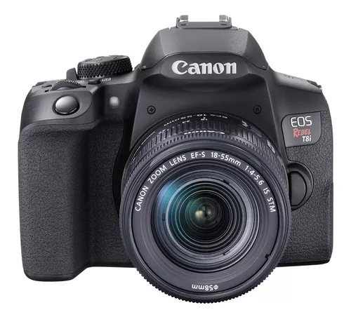 comprar Canon EOS Rebel Kit T8i 18-55mm IS STM DSLR color negro