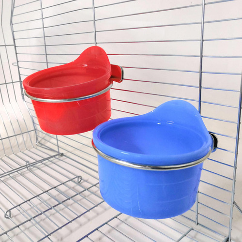 2 Comedero Colgante Premium Para Pájaros Pequeños 2 Piezas