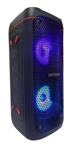 Imagem 5 de 5 de Caixa De Som Bluetooth First Option Fh402 Fm Usb Luzes Led