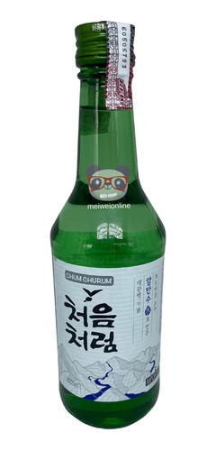 Bebida Coreana Soju Chum Churum - Lotte - 360ml