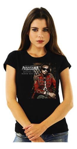 Polera Mujer Avantasia Mystery Of A Blood Red Rose Metal Imp