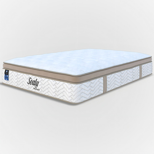 Colchón Sealy Queen Size Helfit Form | High Performance | Poliesferas | Tela Premium | Incluye 2 Almohadas Esencial Sealy Active