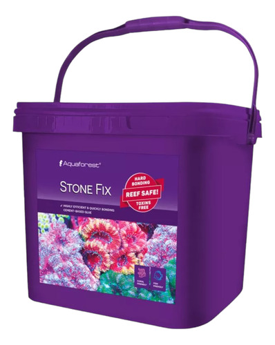 Stone Fix 6 Kg Cubeta Aquaforest Pegamento Para Piedra Reef