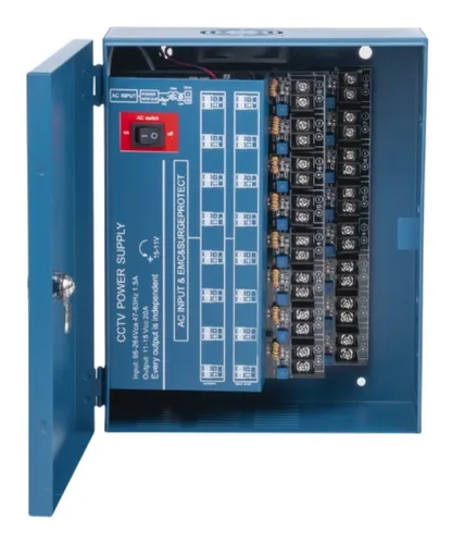 Fuente Xp16dc204k 11 A 15 Vcd , 20 Amper, 16 Salidas Epcom