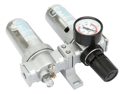 FRC-1/2-MIDI G1/2 Regolatore del filtro dell'aria compressa, trappola del separatore dell'acqua dell'olio del compressore d'aria con regolatore del calibro del filtro della valvola di riduzione FRC-1/2-MIDI G1/2 Regolatore del filtro dell'aria compressa, trappola del separatore dell'acqua dell'olio del compressore d'aria con regolatore del calibro del filtro della valvola di riduzione