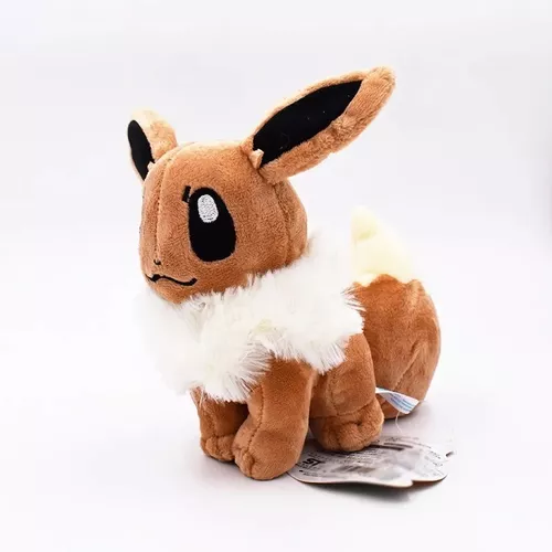 Boneca de Pelúcia Pokemon Anime Eevee 18Cm