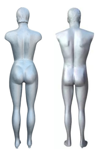 Exhibidores 2pack Maniquies Cuerpo Complet De Hombre Y Mujer