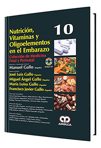 Libro Nutrición Vitaminas Y Oligoelementos En El Embarazo De