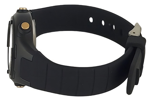 Relógio Pulso Criança Digital Silcone Prova D`água Esportivo Cor Xkppd093 - Preto Cor Do Fundo Lcd Positivo