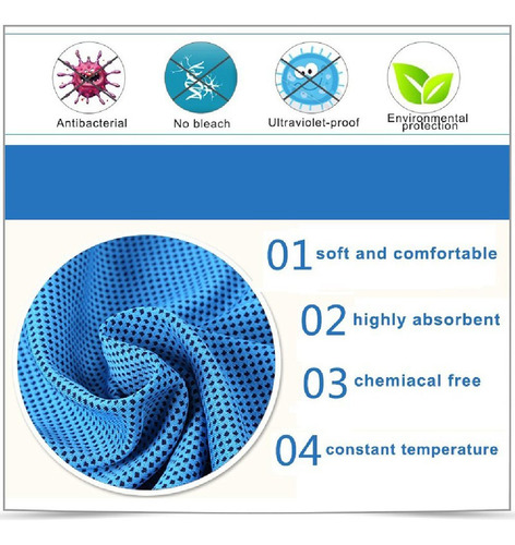 Snap Toalla De Refrigeración Chilly Pad (pack De 2) Ice