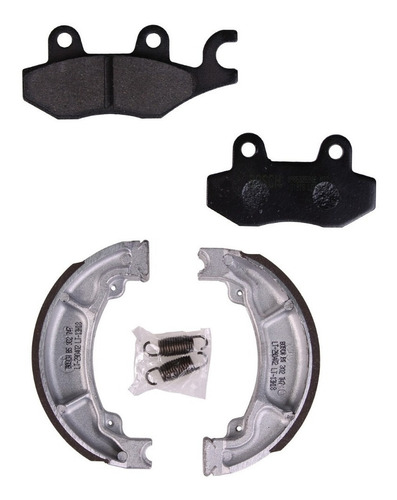 Kit Pastilla Zapata Bosch P/ Honda Cbx 250 Twister Full