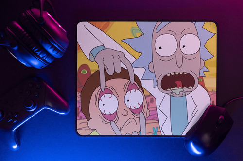 Mousepad Rick And Morty Modelo 5