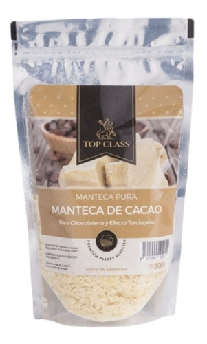 Manteca De Cacao Para Reposteria Top Class X 300g