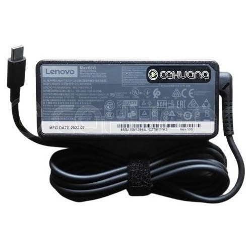 Cargador Genérico Para Laptop Lenovo 20v 3.25a 65w Tipo C