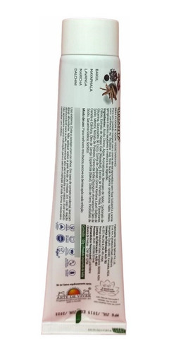 Imagem 2 de 3 de Creme Dental Natural Pasta Dente Vegetariana Para Mau Hálito