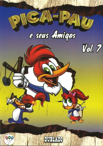 Dvd Pica-pau E Seus Amigos Vol. 7