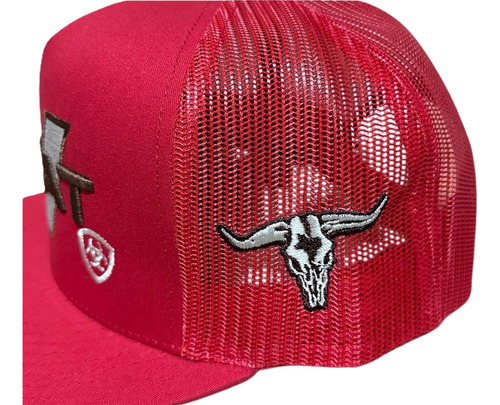 Gorras Yupoong Diseño Vaquero Bordado Frontal Y Lateral 3d Art/rred2025 Ajustable Bordado 3d